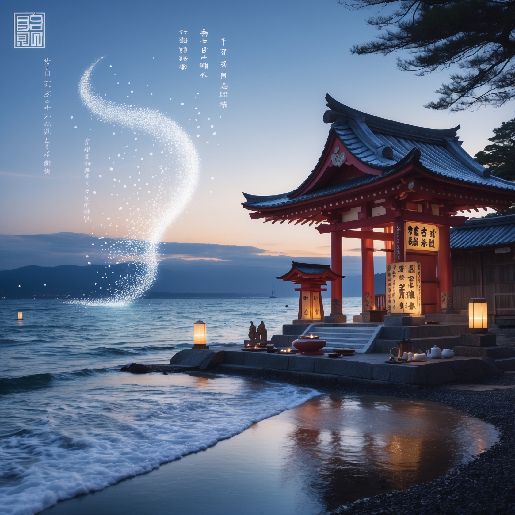 Shiogama Shrine by the sea with sacred salt rituals and traditional offerings